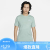 NIKE 耐克 男子 T恤 AS M NSW CLUB TEE 運動服 AR4999-310淺藍色M碼
