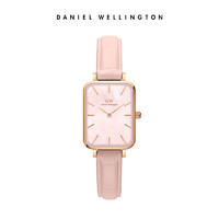Daniel Wellington DanielWellington）DW女士小方表全新珠光貝母腕表新年芭比粉色DW00100508