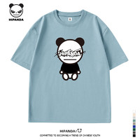 HIPANDA 你好熊貓 男士純棉短袖t恤