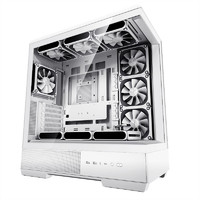 爱国者（aigo）星璨 大岚 白色 游戏电脑台式主机箱 支持双360水冷 支持背插/ATX主板/四面快拆/270°海景房