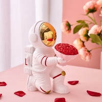 贞喜气 宇航员摆件 创意宇航员求婚结婚礼物送新人情侣520生日礼物