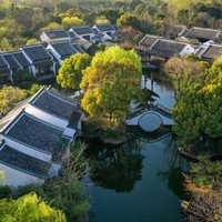 周五不加价！西溪景区内，住120平临水套房！杭州西溪悦榕庄 水悦阁大床套房1晚（含双早+下午茶+欢迎水果等）