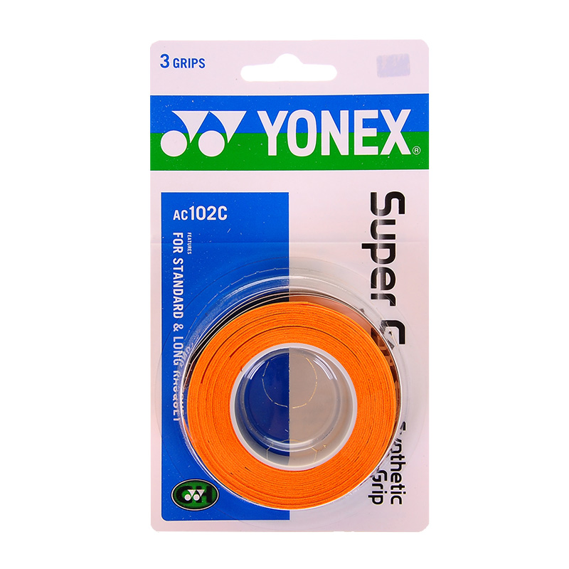 YONEX/尤尼克斯羽毛球拍手胶羽毛球防滑吸汗带3条装绑带手柄缠带