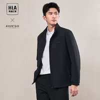 HLA 海瀾之家 夾克男24輕商務經典系列印花外套男春季
