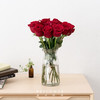 花點時間 紅玫瑰鮮花云南昆明基地直發鮮切花插花鮮花送女友告白禮物10枝