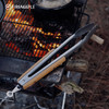 Fire-Maple 火楓 戶外不銹鋼燒烤夾韓式木質把手料理烤肉廚房煎牛排日式食物夾