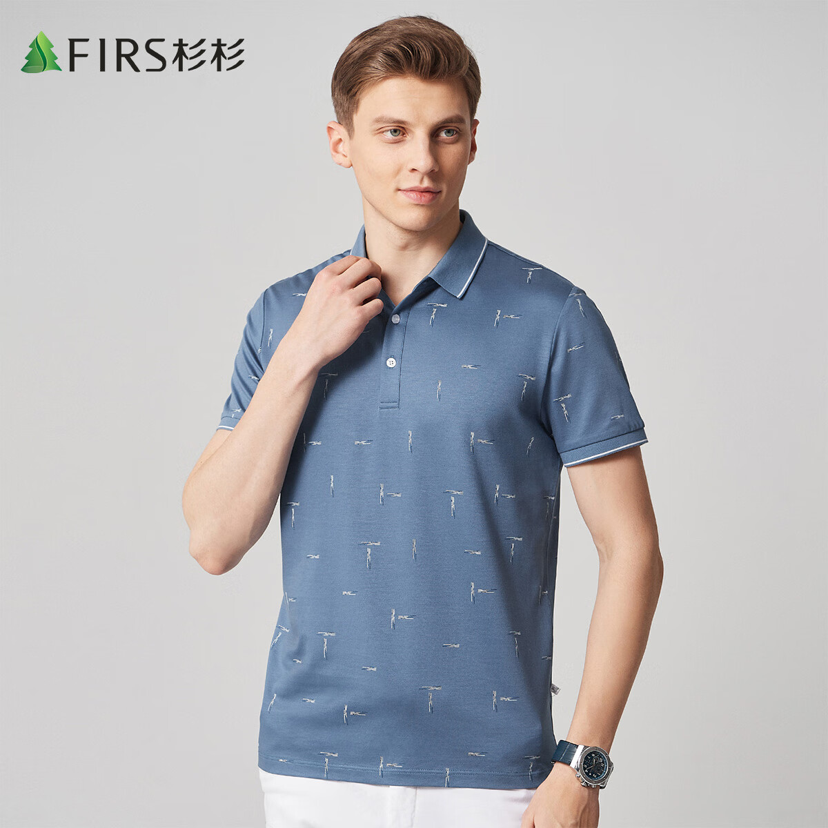 舒适柔软男式Polo衫 66469781c54786657.jpg