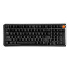 Lenovo 聯想 MK9機械鍵盤有線鍵盤游戲鍵盤 GASKET結構98配列單光 音量旋鈕鍵線分離 曜石黑