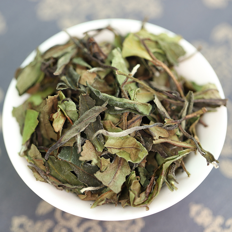 政和白茶2021年老树茶叶花果香寿眉罐装散茶50g