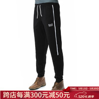 ARMANI/阿玛尼 EA7 男士时尚百搭运动长裤休闲裤 3DPP74 PJMHZ 黑色 1200 S