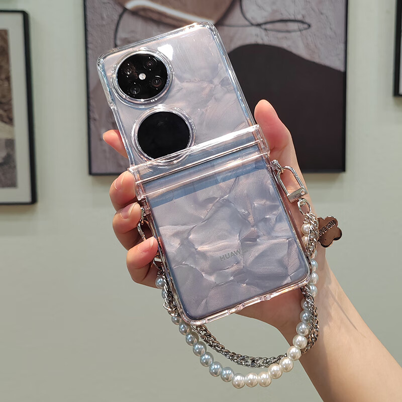  STRYFER/斯得弗 防摔耐磨 华为pocket2手机壳 珍珠双链  PC