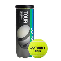YONEX 尤尼克斯 網球比賽訓練高彈力耐打大賽專用有壓球3個裝TBTR3黃色