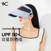 VVC 遮陽帽防曬女夏季新款百搭戶外防紫外線遮全臉太陽帽子 司空藍 可調節