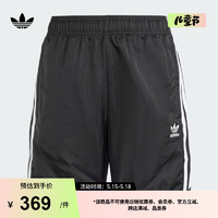 adidas经典运动短裤男大童儿童阿迪达斯三叶草IT7911 黑色 128CM