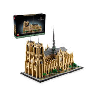 乐高（lego）建筑系列巴黎圣母院 拼插积木艺术收藏品4383粒21061 FBA-I/LEGO/21061
