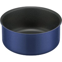 THERMOS 膳魔师 炒菜锅煎炒锅平底 耐用燃气专用 可用于洗碗机烤箱 KOC-018 IBL 蓝色 18cm