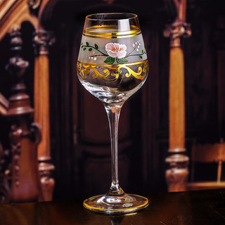Glass 高斯 捷克高级进口水晶红酒杯设计感复古欧式风轻奢风香槟杯高档高脚杯