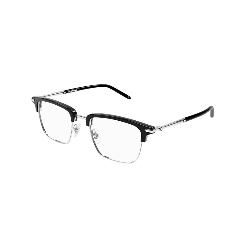 万宝龙（MONTBLANC）眼镜架男明星同款光学素颜近视眼镜框MB0243O 004 防强光