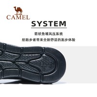 88VIP：CAMEL 駱駝 運動鞋男士春季男鞋加絨保暖運動休閑跑步鞋
