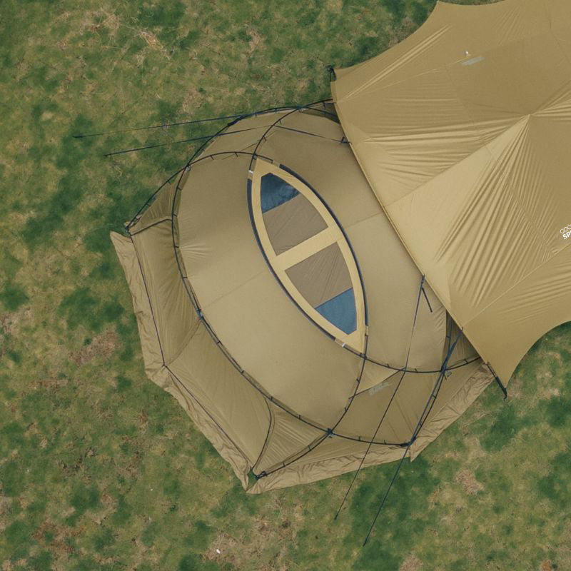 春山敦煌大号球形帐篷野营便携防风防雨庇护所户外半球形大G球型