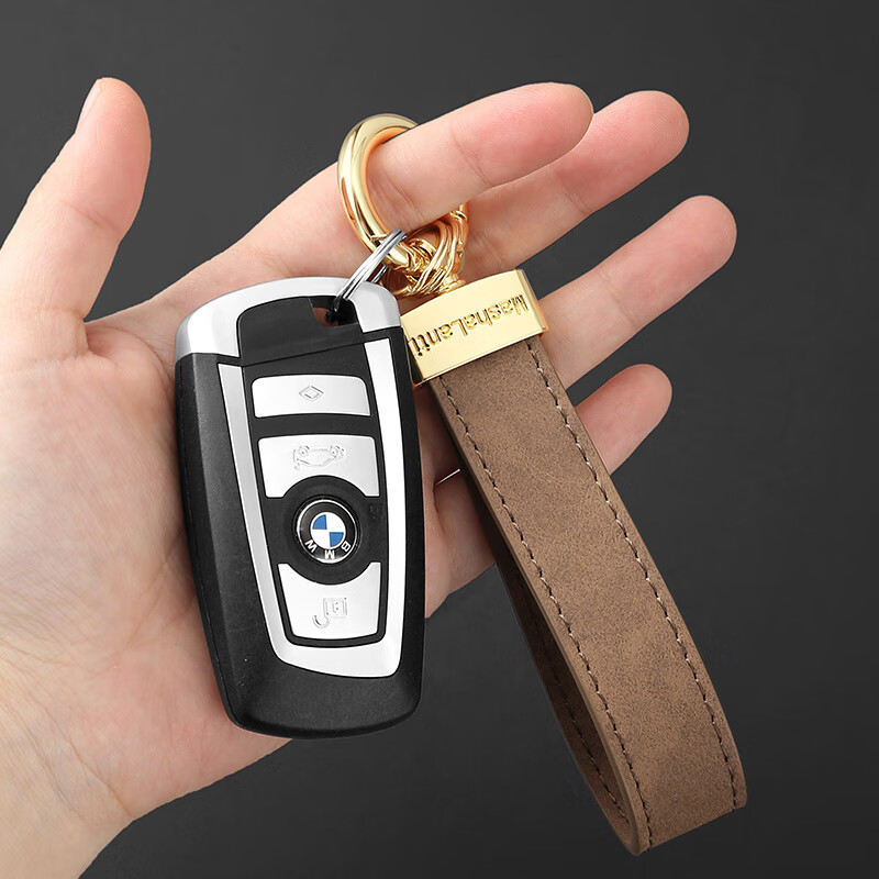 马莎兰缇 汽车钥匙扣高档腰挂式锁匙扣时尚男士钥匙链挂件父亲节生日礼物实用送爸爸男朋友老公
