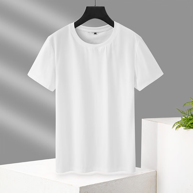 凡客诚品杜邦索罗娜吸湿排汗凉感T恤59-807A 男白色 XL