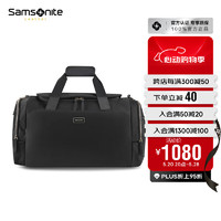 Samsonite 新秀麗 旅行袋斜跨單肩行李袋手提包男女大容量 NO0（黑色、大）