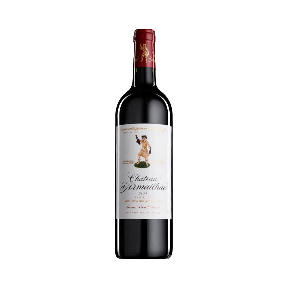 法国名庄达玛雅克城堡干红酒葡萄酒赤霞珠波尔多单支红酒