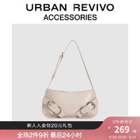 URBAN REVIVO2024夏季新款女士时尚法棍腋下单肩包UAWB40184
