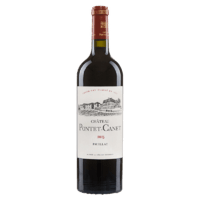 名莊薈 法國1855列級莊進口紅酒 龐特卡內酒莊干紅葡萄酒2014年  750mL