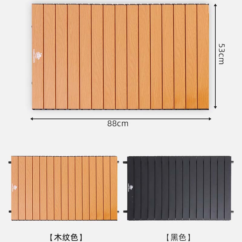 骆驼露营车折叠桌板户外露营置物板摆摊推车桌面碳钢高承重
