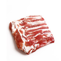 京鲜生 伊比利亚黑猪猪肋排 排骨 黑猪肉生鲜烤猪排 1kg-1.2kg