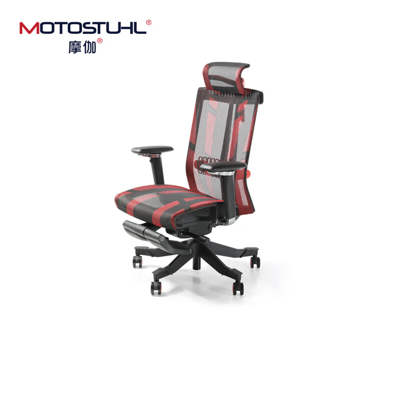 摩伽eS6电竞椅游戏专业竞技电脑椅人体工学办公椅工程学游戏椅 黄色5D扶手带脚踏