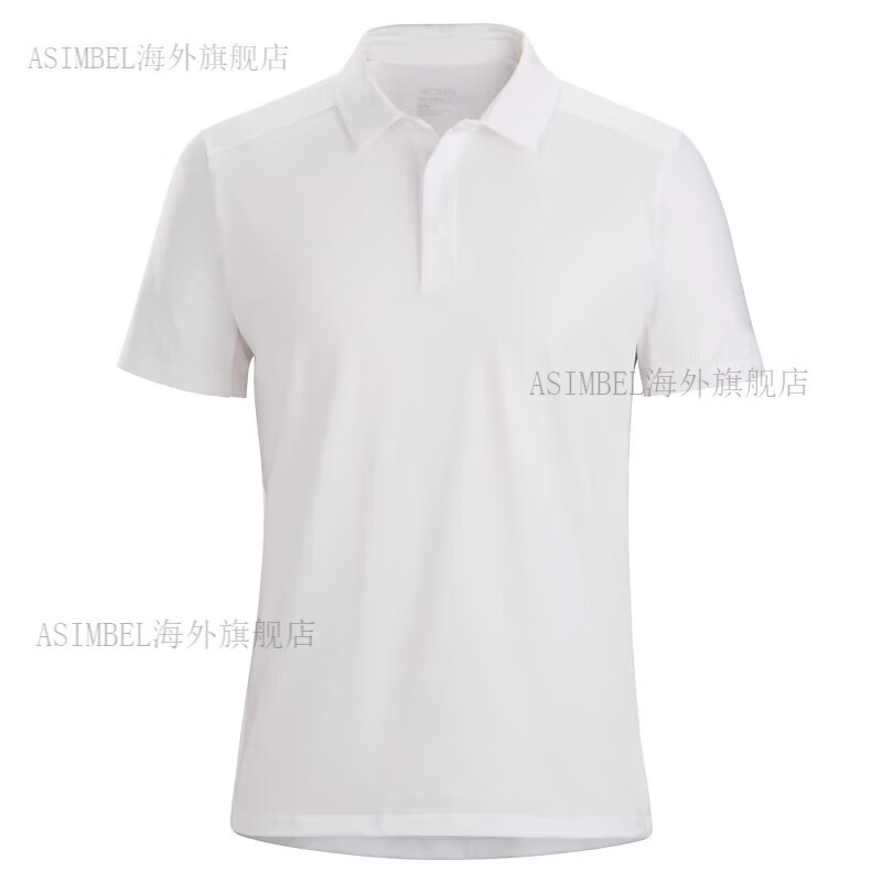 始祖鸟ARC'TERYX Captive Polo 男士商务短袖T恤X000005910 白色  White  X5910 L(国内速发）