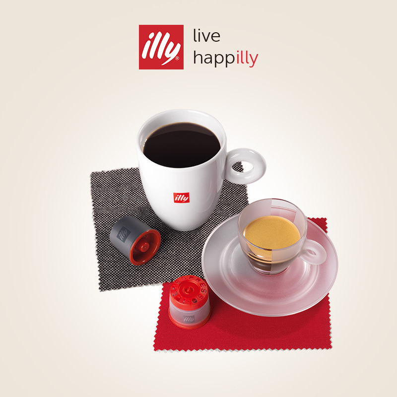 illy全自动意式浓缩家用小型胶囊咖啡机适配意利IPSO胶囊咖啡x7.1