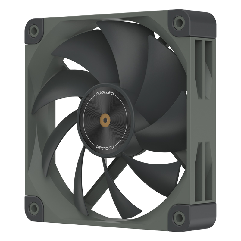 coolleo酷里奥N25均衡扇FDB轴承长寿命更静音高性能机箱风扇