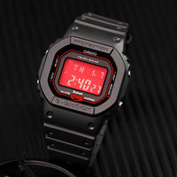 CASIO 卡西歐 小方塊手表男GW-B5600BC-1B/HR/DC-1A太陽能藍牙運動手表