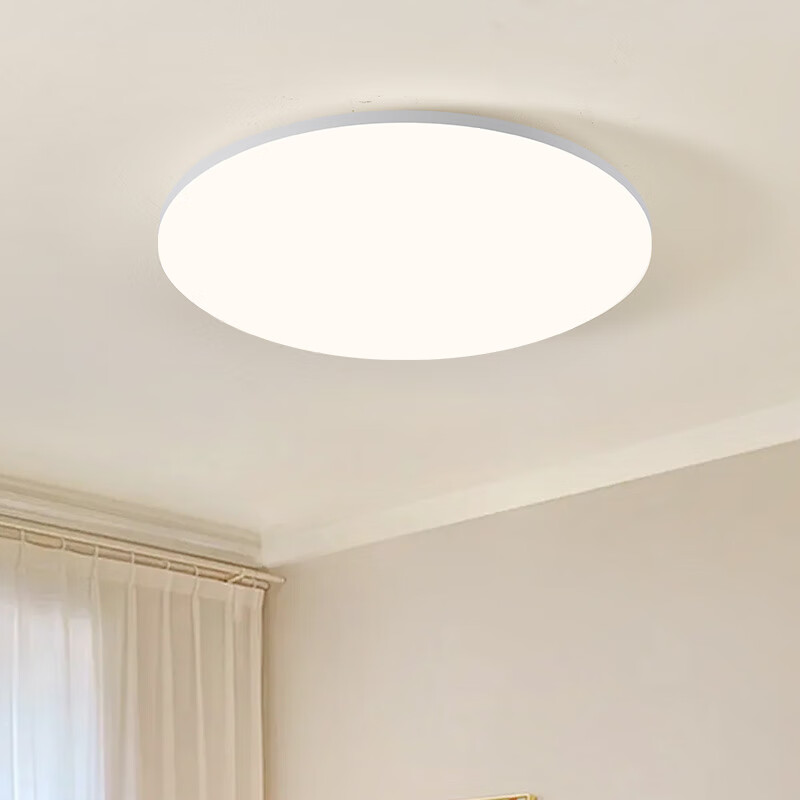 雷士（NVC）LED吸顶灯简约大尺寸户型客厅书房卧室智控灯饰方灯明玉Z