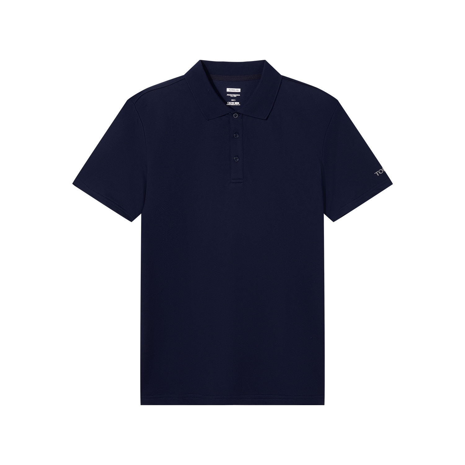 探路者短袖T恤 春夏户外弹力舒适透气徒步男式POLO衫TAJI81299