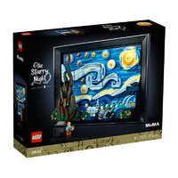 LEGO 樂高 21333星月夜文森特梵高Ideas壁畫積木模型裝飾