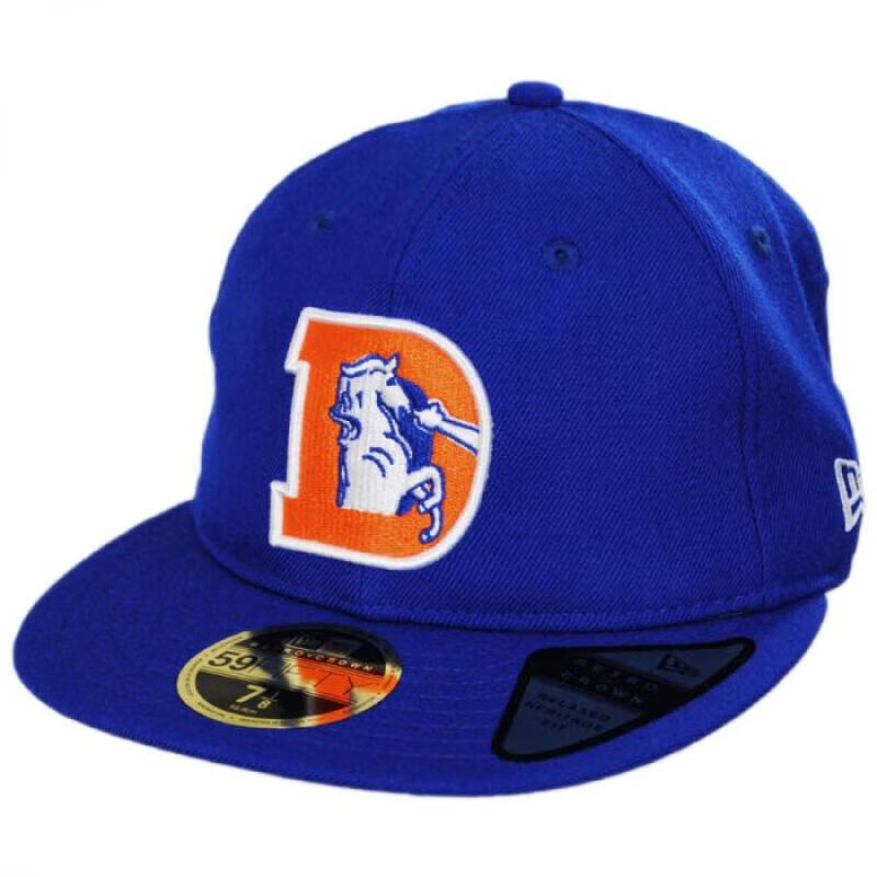 美职棒（MLB）男士丹佛野马队徽标棒球帽青春休闲202412潮牌 Royal B 7 3/8