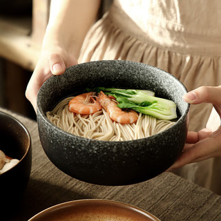 品喻 日式泡面碗餐具面条碗家用大碗拉面碗汤碗防烫陶瓷汤面碗