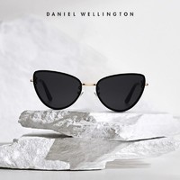 百億補貼：Daniel Wellington dw墨鏡女時尚貓眼防紫外線UV400防護太陽眼鏡女丹尼爾惠靈頓正品
