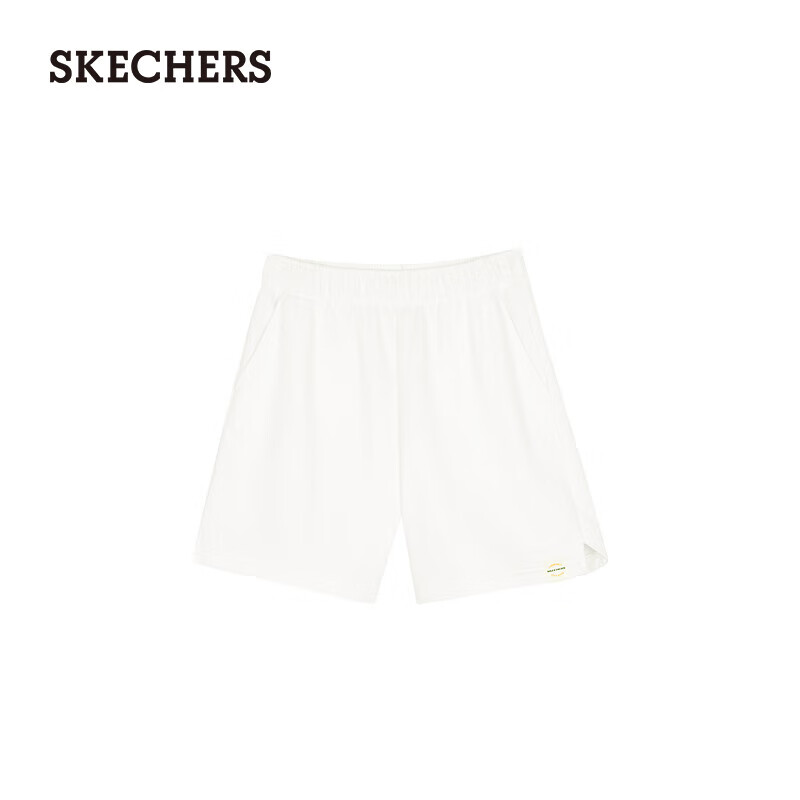 斯凯奇（Skechers）夏季新款女子梭织短裤宽松休闲健身裤L224W074