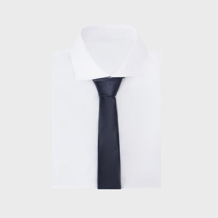 2024年春夏 阿玛尼男式时尚商务通勤休闲箭头形领带