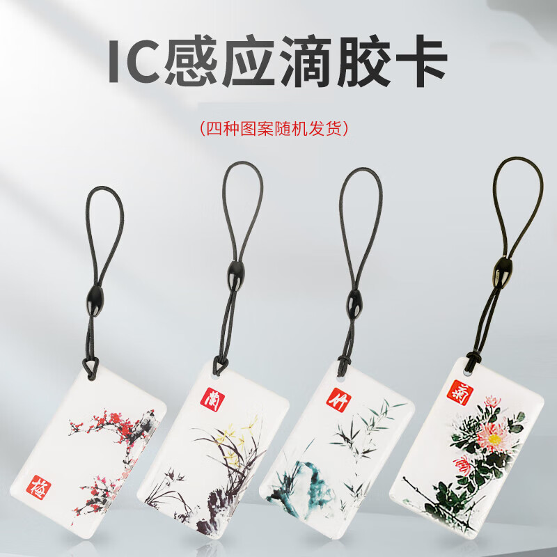 汉王（Hanvon）门禁卡滴胶卡白卡非接触式智能卡感应卡企业小区工厂公寓办公楼10张