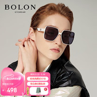 BOLON 暴龍 眼鏡楊冪同款太陽鏡女款2021年方形墨鏡 BL5058C91