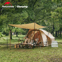 88VIP：Naturehike 挪客棉布隧道帳篷戶外露營野營裝備一室一廳防風防雨