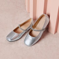 BASTO 百思圖 24春夏季新款商場同款時尚法式瑪麗珍鞋淺口女單鞋