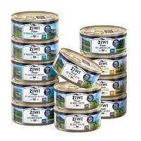 88VIP：ZIWI 滋益巔峰 定制禮盒版全價貓罐頭4口味12罐85g含蓋勺主食罐濕糧
